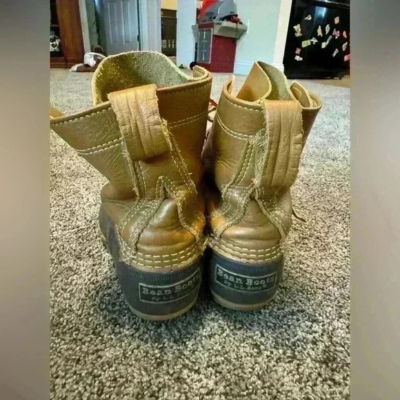 L.L. Bean Bean Boots women’s size 8 brown black - Picture 3 of 8